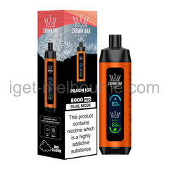 AL FAKHER CROWN BAR SHISHA-PEACH ICE