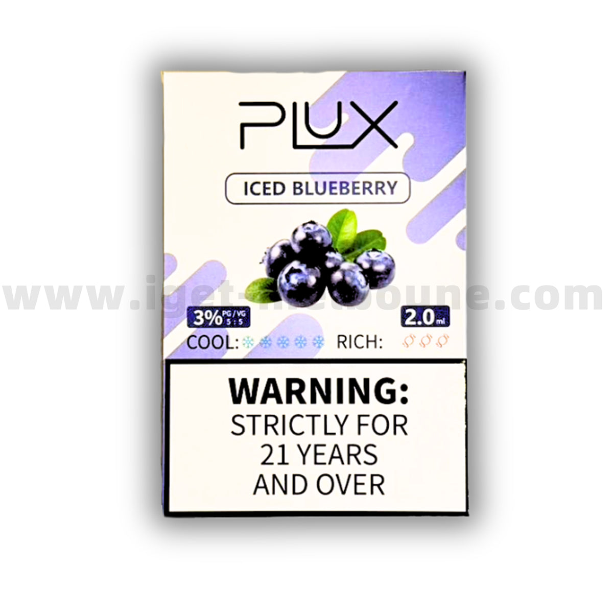 PLUX POD -lced Blueberry(3 pack)