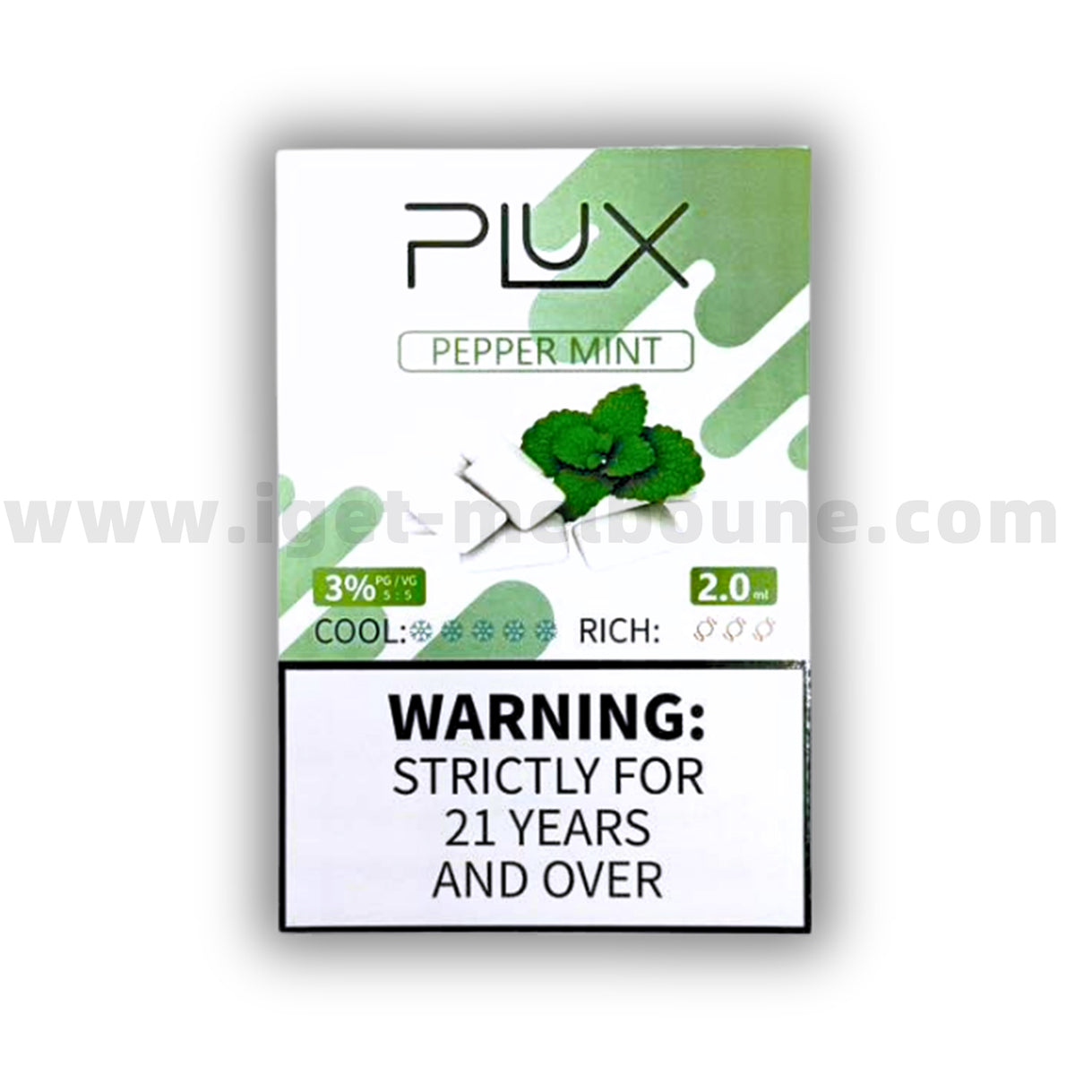 PLUX POD -Pepper Mint(3 pack)