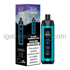 AL FAKHER CROWN BAR SHISHA-BLACKCURRANT ICE Shisha