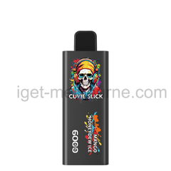 HQD SLlCK Disposable Vape 6000 puffs - Mango Honeydew Ice